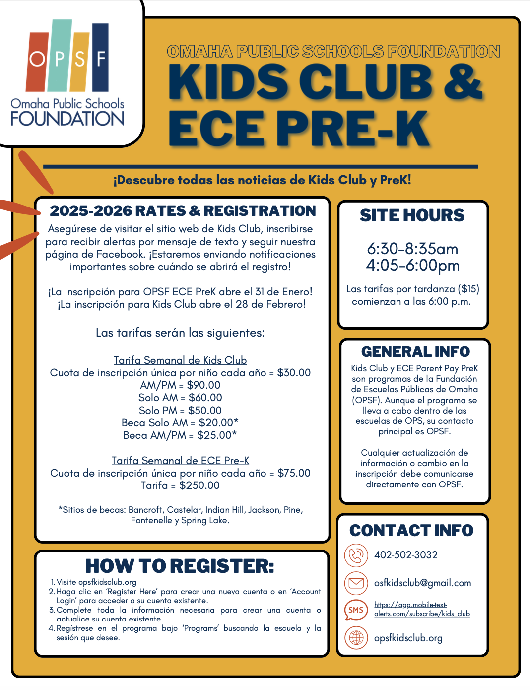 OPSF Kids Club